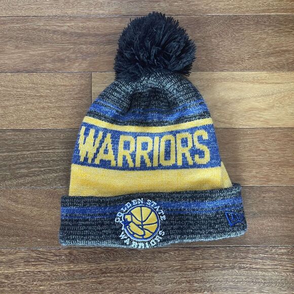 Golden State Warriors New Era Winter Cap/Beanie - Picture 1 of 2